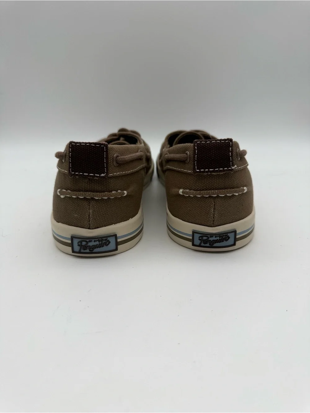 BRAND NEW Original Penguin Fly Ocean Boat Shoe Size 9.5 Fossil/Brown